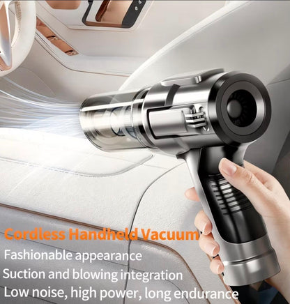 cordless car detailing vacuuming 